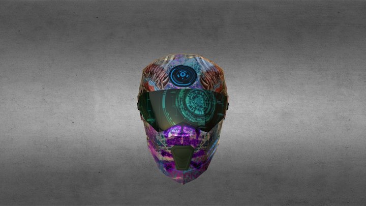 Helmet Wings 3D Model