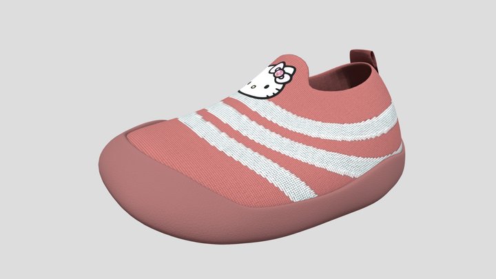 Baby Shoe 3D Model