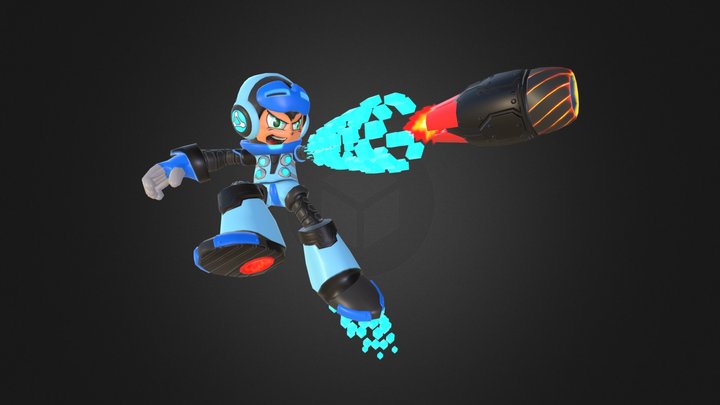 Mighty No.9 3D Model