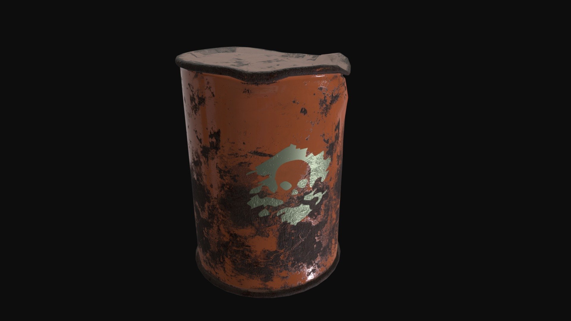 Rusted Barrel - Buy Royalty Free 3D model by angeldart [3bfad1c ...