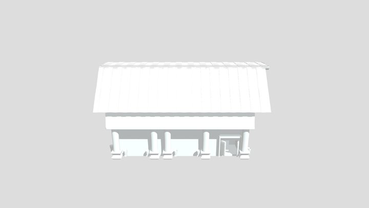 History Romanic tavern 3D Model