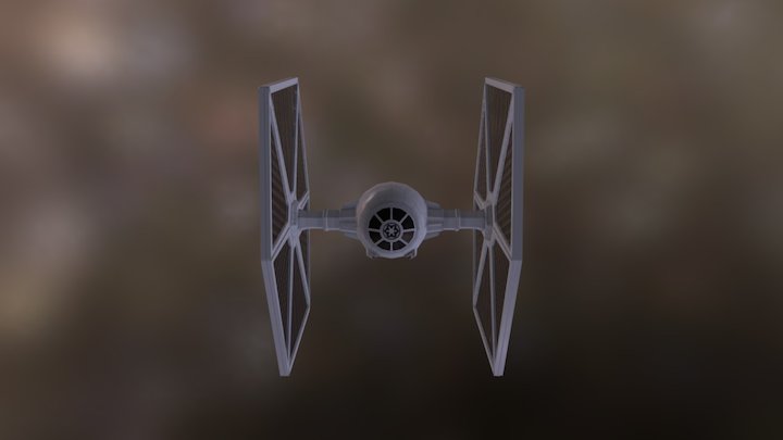 Tie Fighter 3D Model
