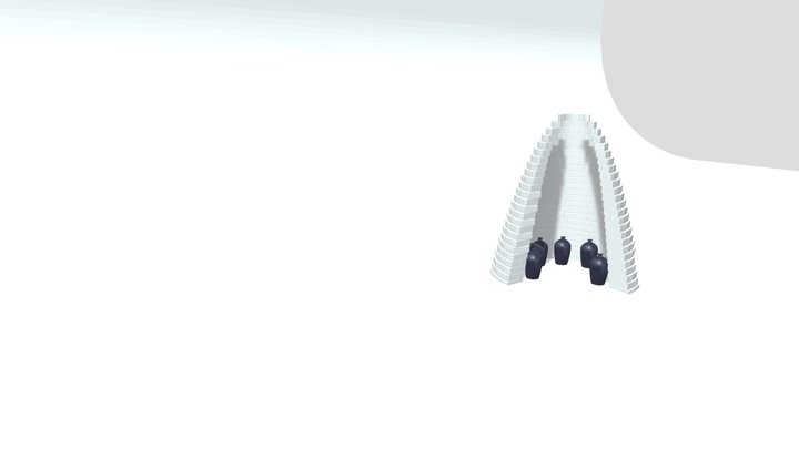Demo_GeoNodesBrickBeehiveKiln 3D Model