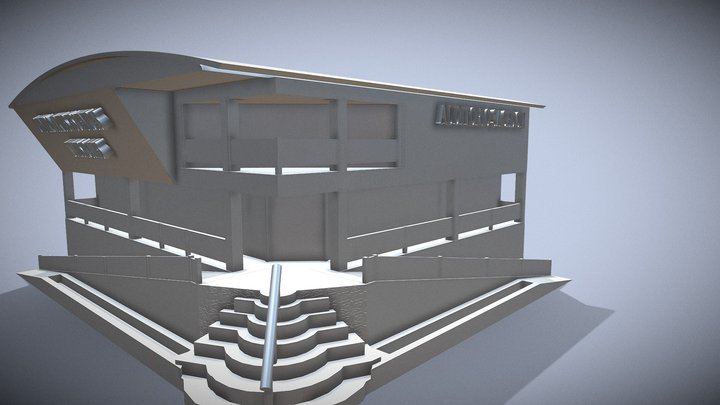 Auditorio-municipaL 3D Model