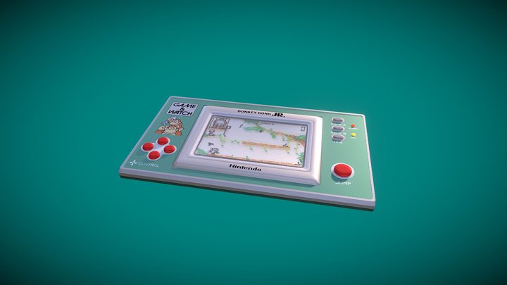 Game Boy 3D Model