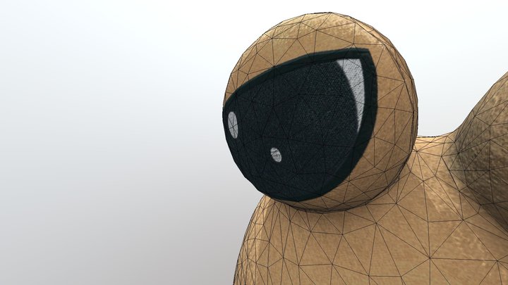 pou-plush 3D Model