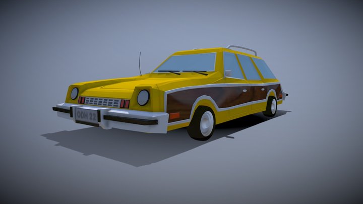 gumball carro car 3D Model