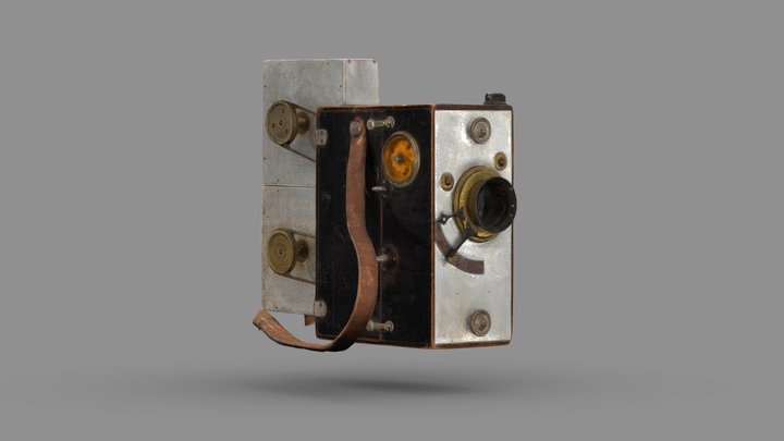Cinepresa 35 mm, 1895-1927 (M01279) 3D Model