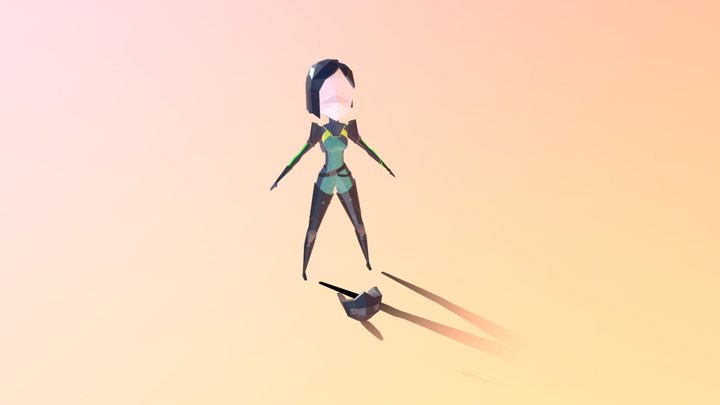 valorant viper 3D Model