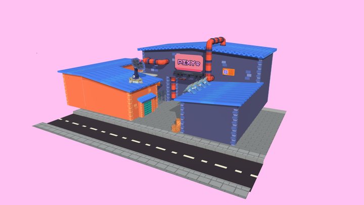 Background2 3D Model