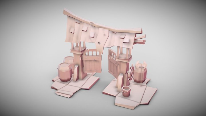gate 3D Model