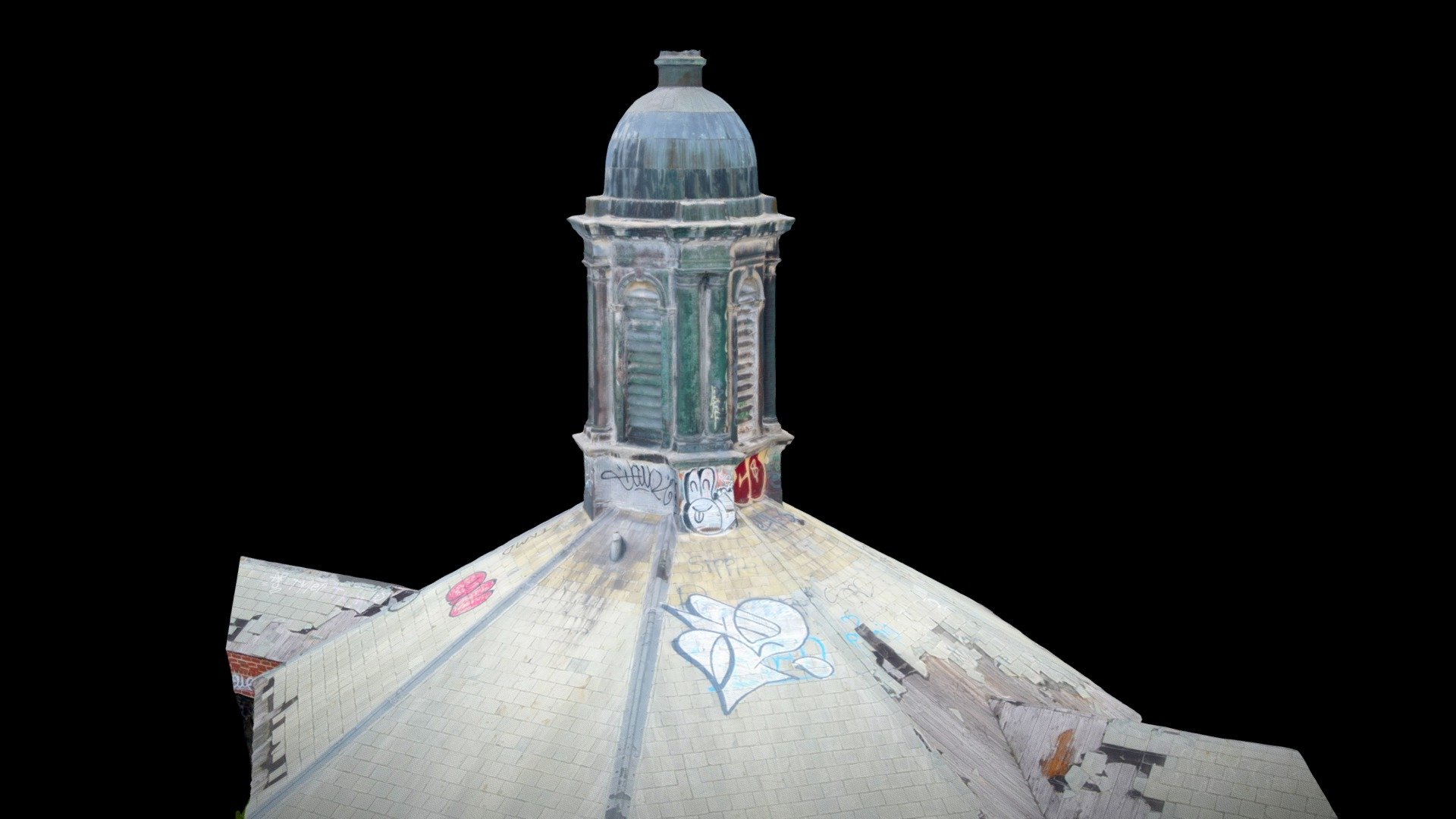 Rotunda of an Abandoned Hospital