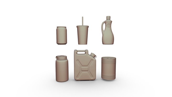 Vintage Glass Milk Bottles and Carrier Food Props 3D HousewPoserWorld 3D  Model Content Store for Poser and DAZ 3D Studio