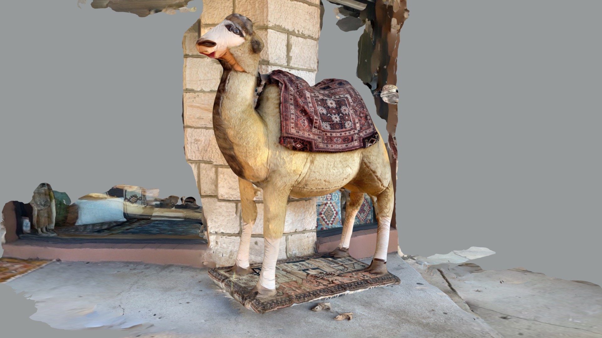 Scaniverse Model / CAMEL STATUE