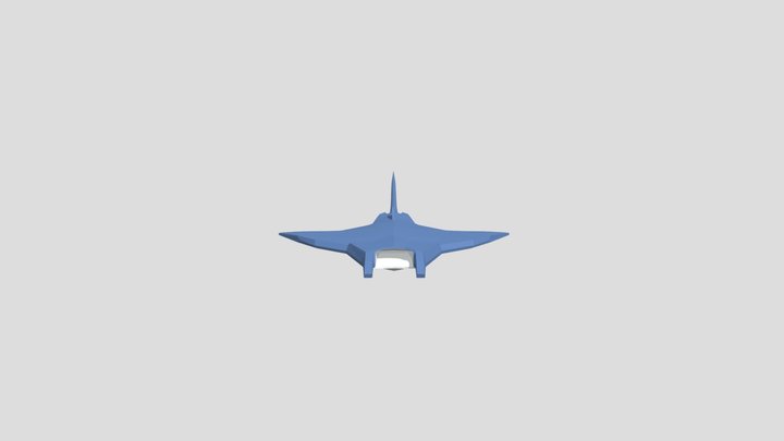 Manta Ray 3D Model