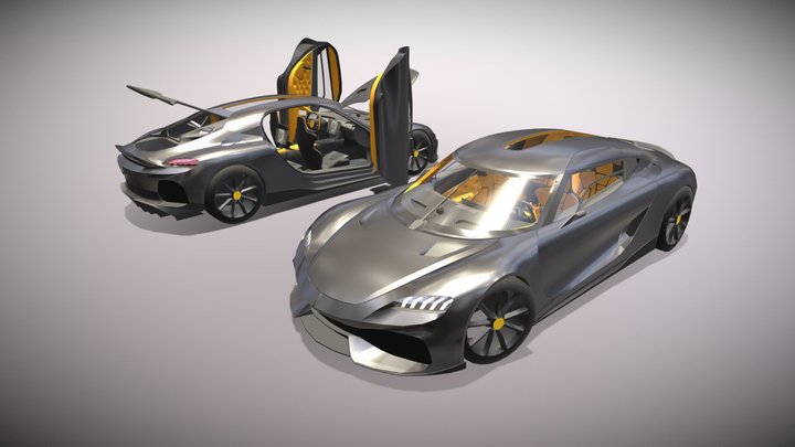 Koenigsegg Gemera 3D Model