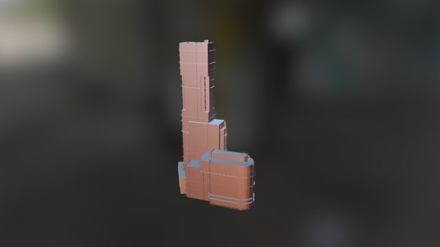Skyscraper 3D Model