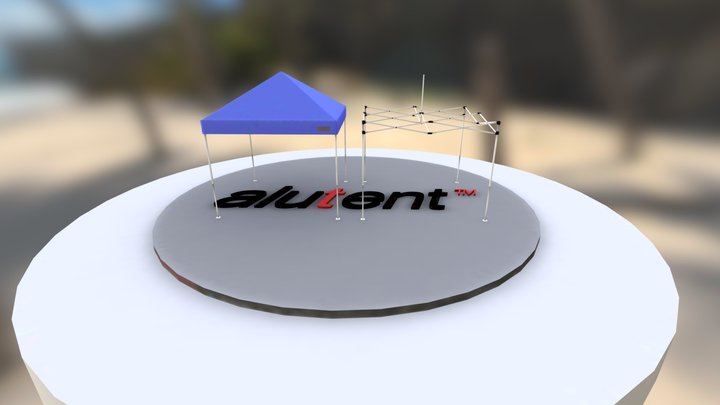 Alutent TM /foldable tent/ 3D Model