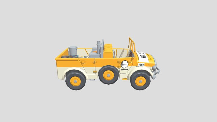 [Blue Archive Vehicle] - Wanibuchi Akari 3D Model