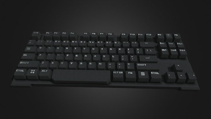 keyboard 3D Model