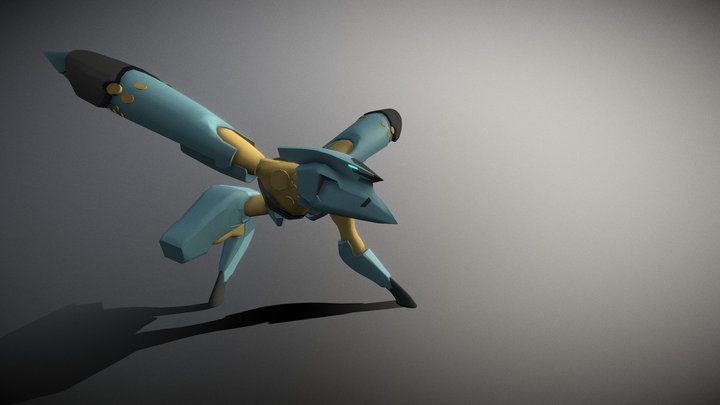 Metal Gear Ray 3D Model