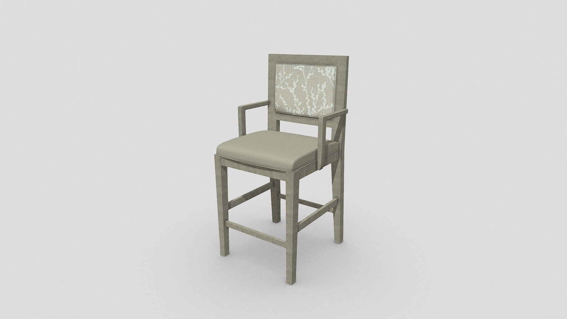 Bar Stool with Arm Rest