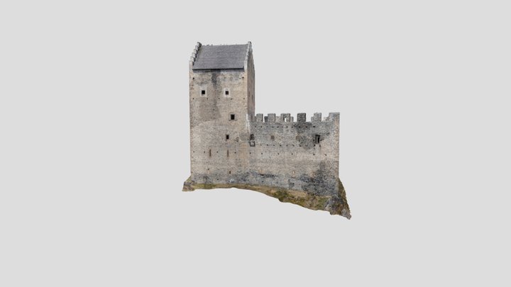 Burg_Aussen_Prev_Lo 3D Model