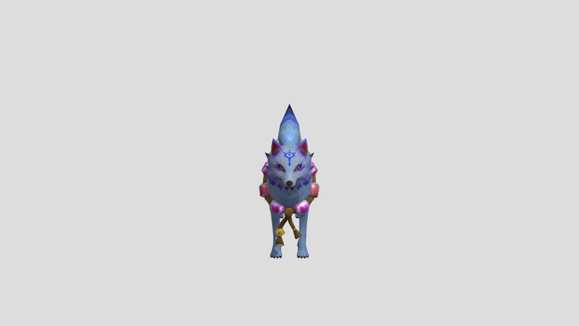 free fire fox pet 3d animation 3D model by RAMU (AloneStarYT) [3c0667a] Sketchfab