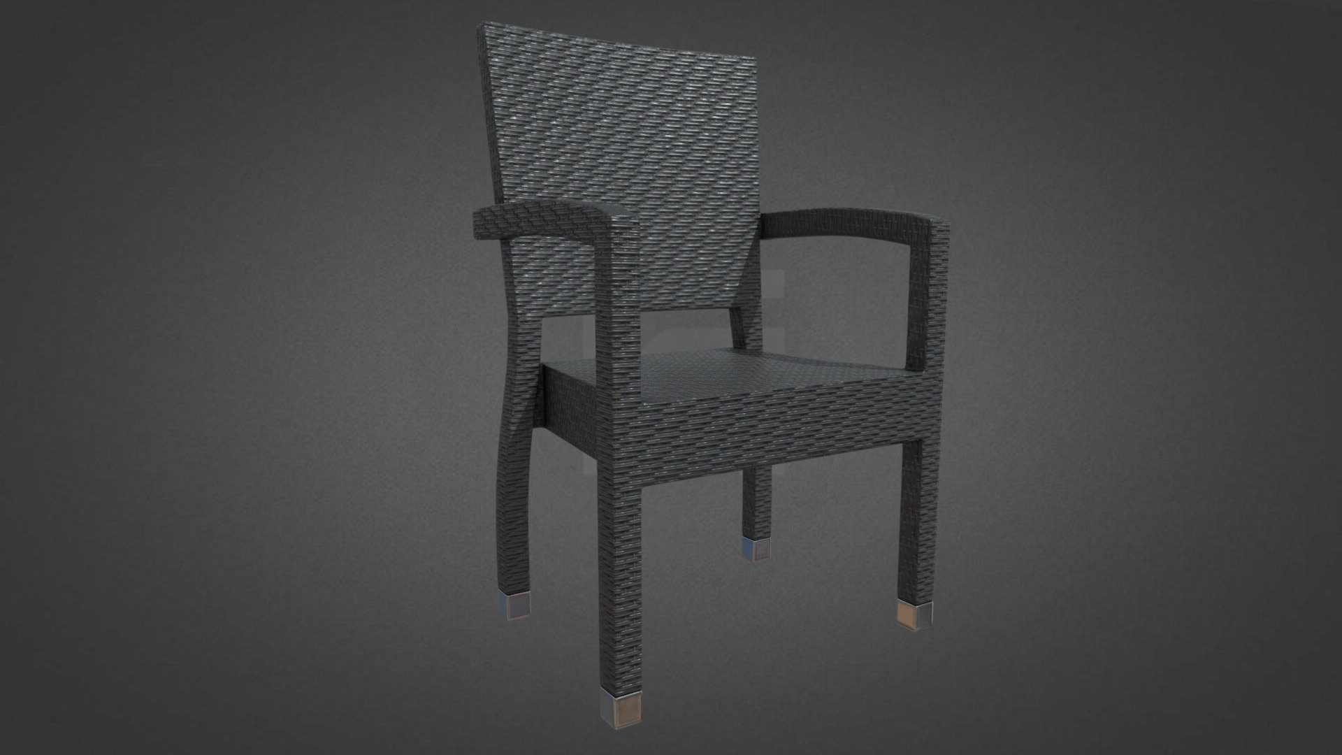 Skipper Wicker Chair Hire — Sketchfab embed 3D viewer