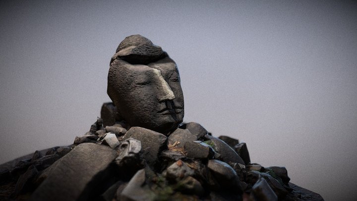 Buddha Ruin @ Wat Chayapume 3D Model