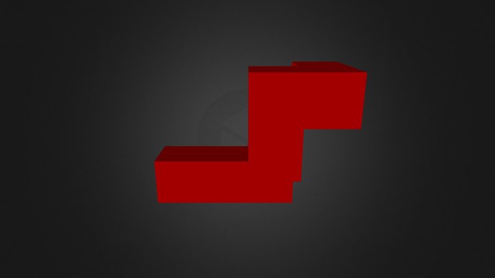 Dark Red 3D Model