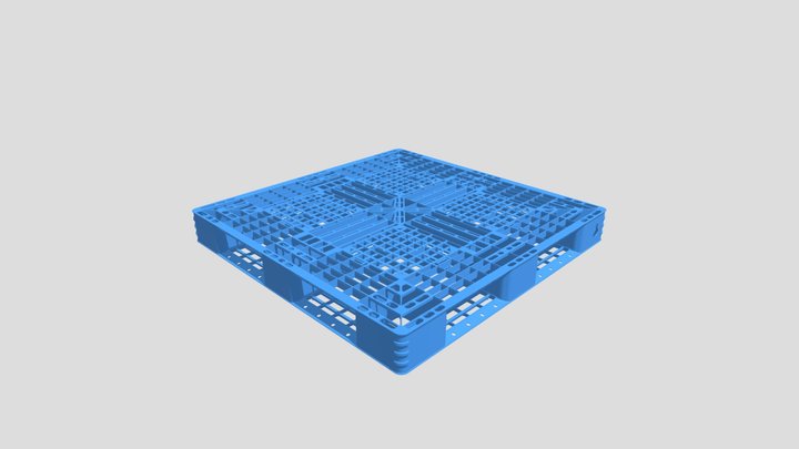 JOIN 1111 田 Plastic Pallet 3D Model