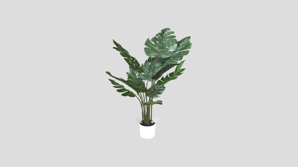 Tall Artificial Monstera Plant