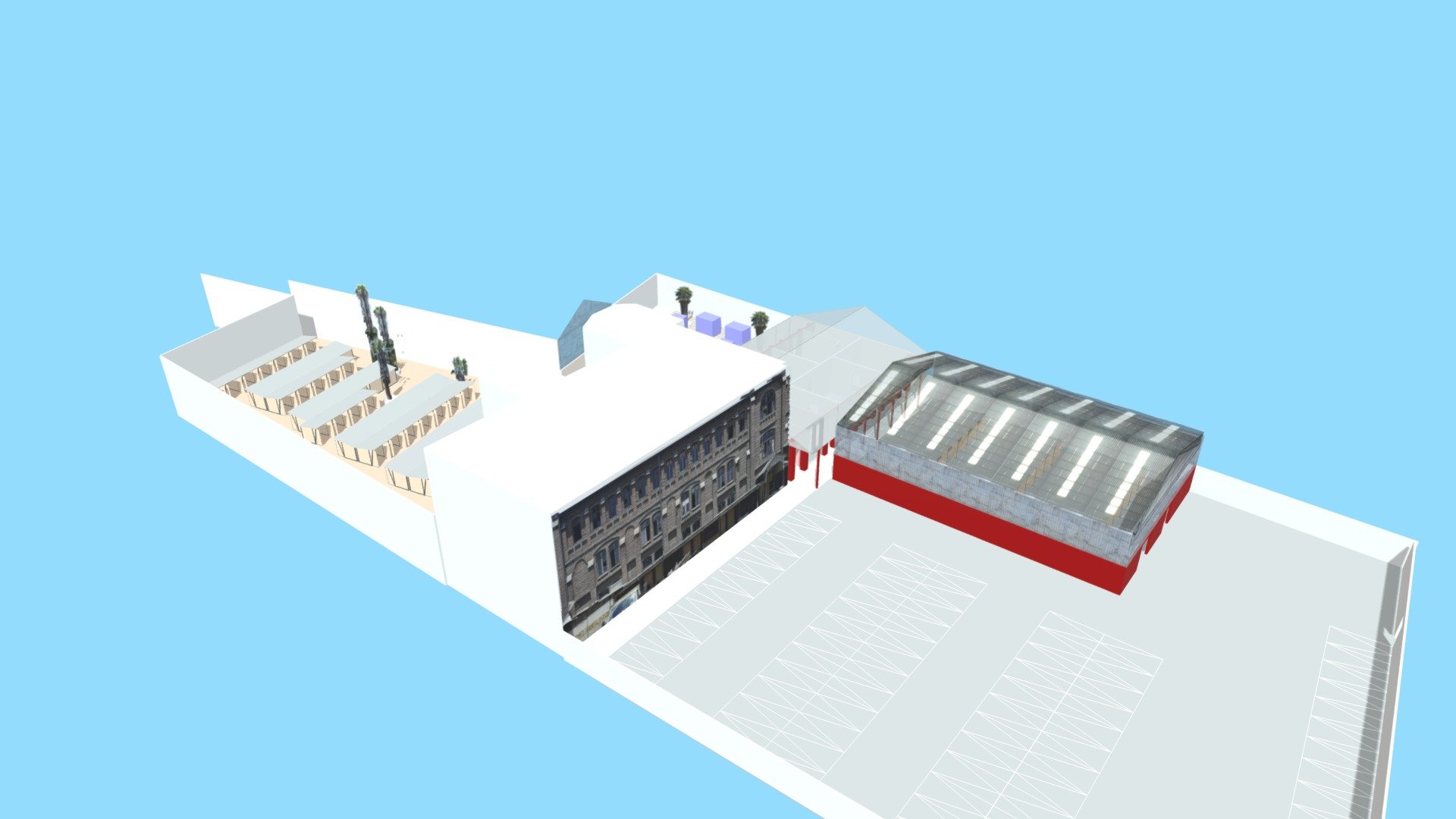 Sketchfab Alameda 3129 galpon