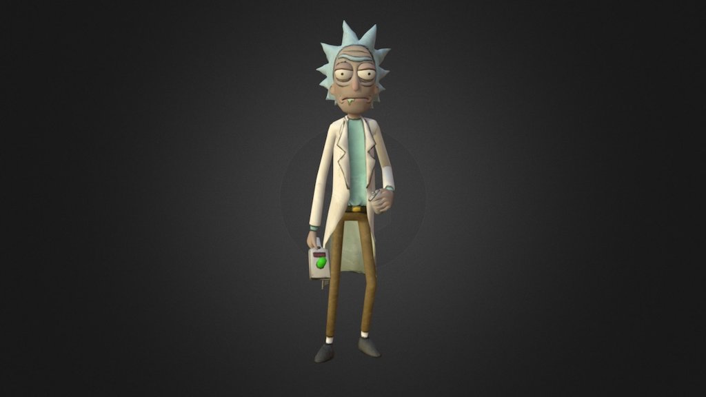 Rick Rick And Morty Download Free 3d Model By Davida3d 3c0928c Sketchfab 6267