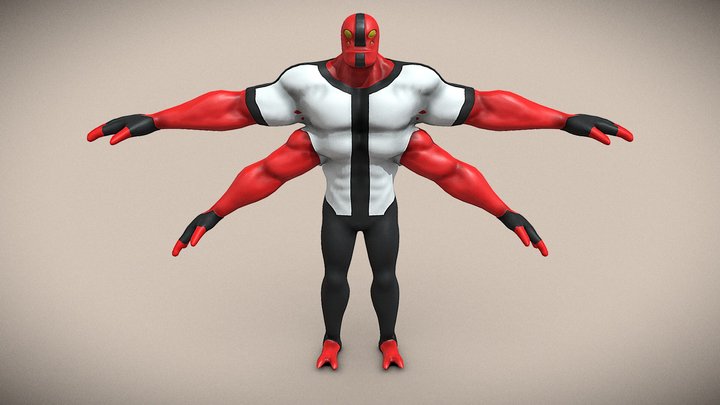 Cuatro Brazos 3D Model