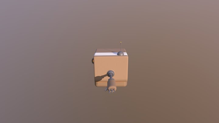 Mini Robot 03 3D Model