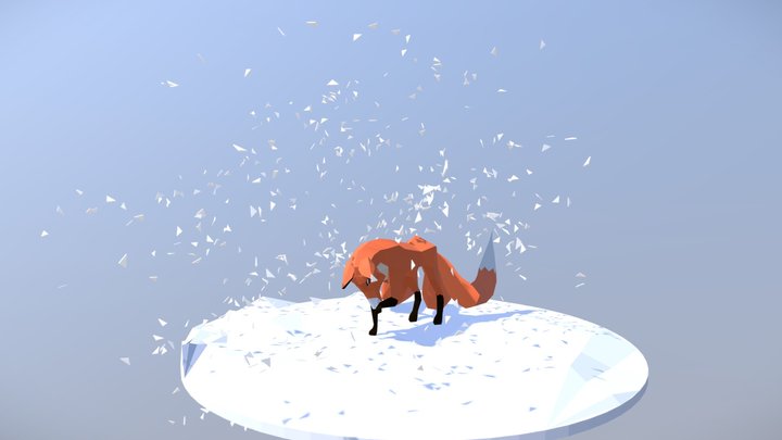 Foxy TripleTail in Winterland 3D Model