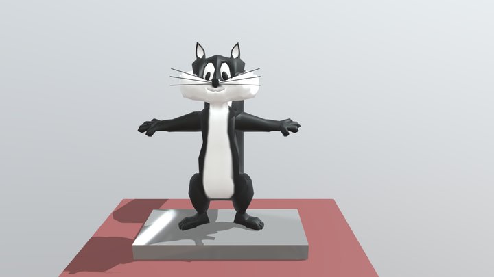 Penelope Pussycat (Looney Tunes) 3D Model