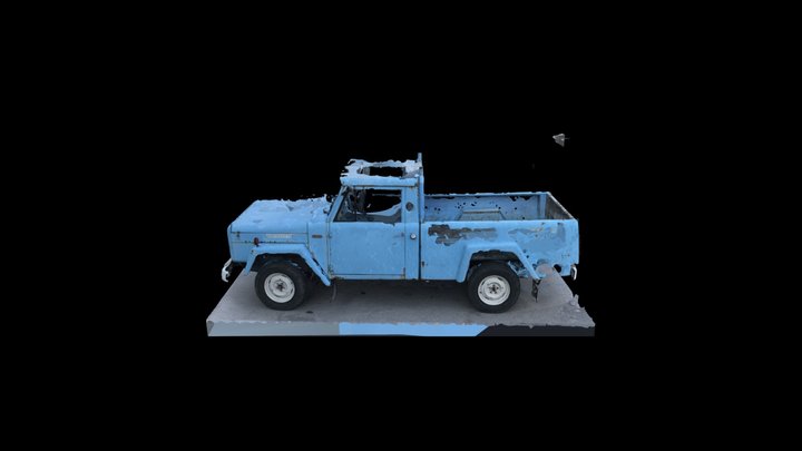 Desoto truck 3D Model