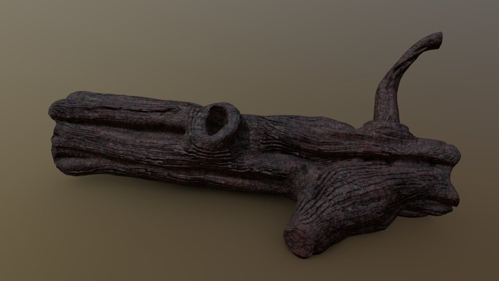 woodlog 3D Model