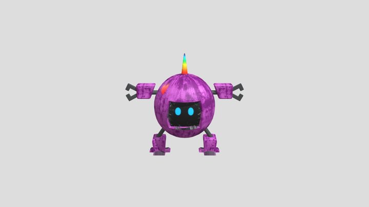 Robot #2 Texturizado 3D Model