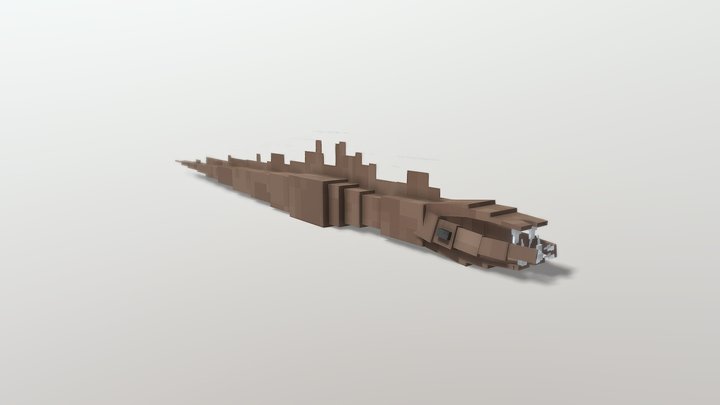 Deadworm - Minecraft - Free 3D Model