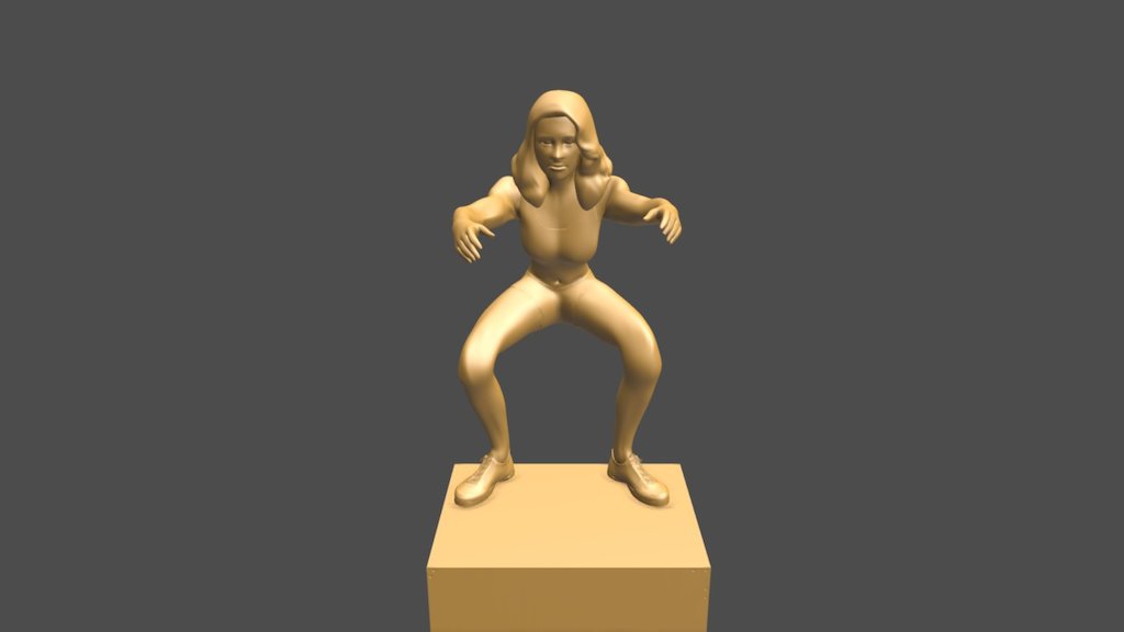 Female Box Jump