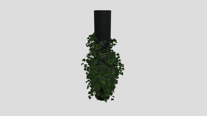Simple Ivy Column Plant – Free 3D Model STL
