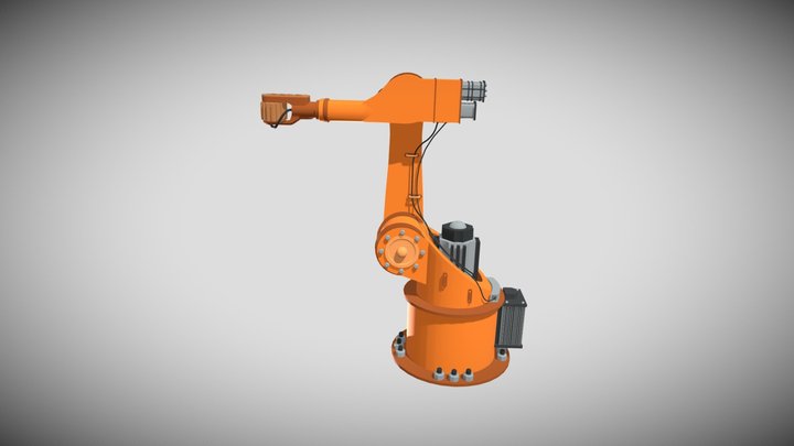 Robot copy for editor trial 3D Model