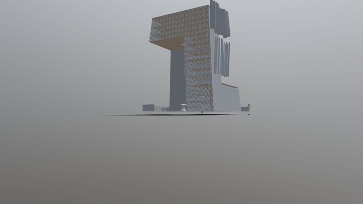 Cctvtower-3D View-{3D} 3D Model