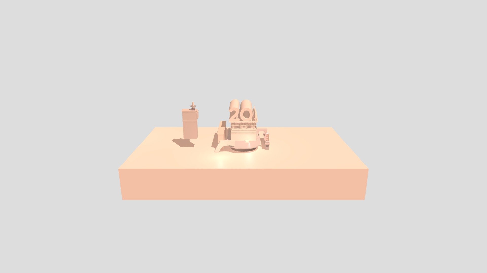 20th Century Fox Logo 2005 3D Animation Replica