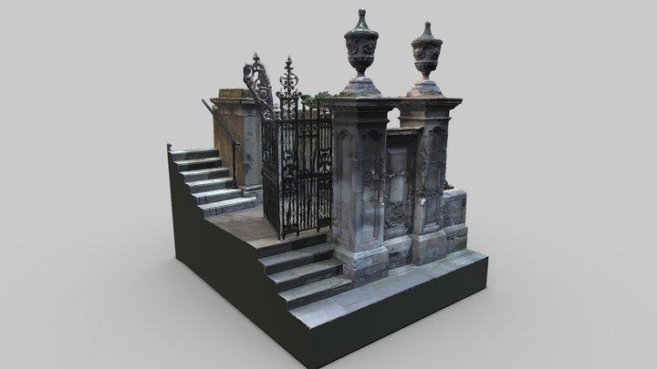 St Andrew By The Wardrobe Gatepost – Modello 3D gratuito STL
