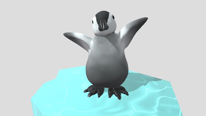 Club Penguin Printable Penguin 3D model 3D printable